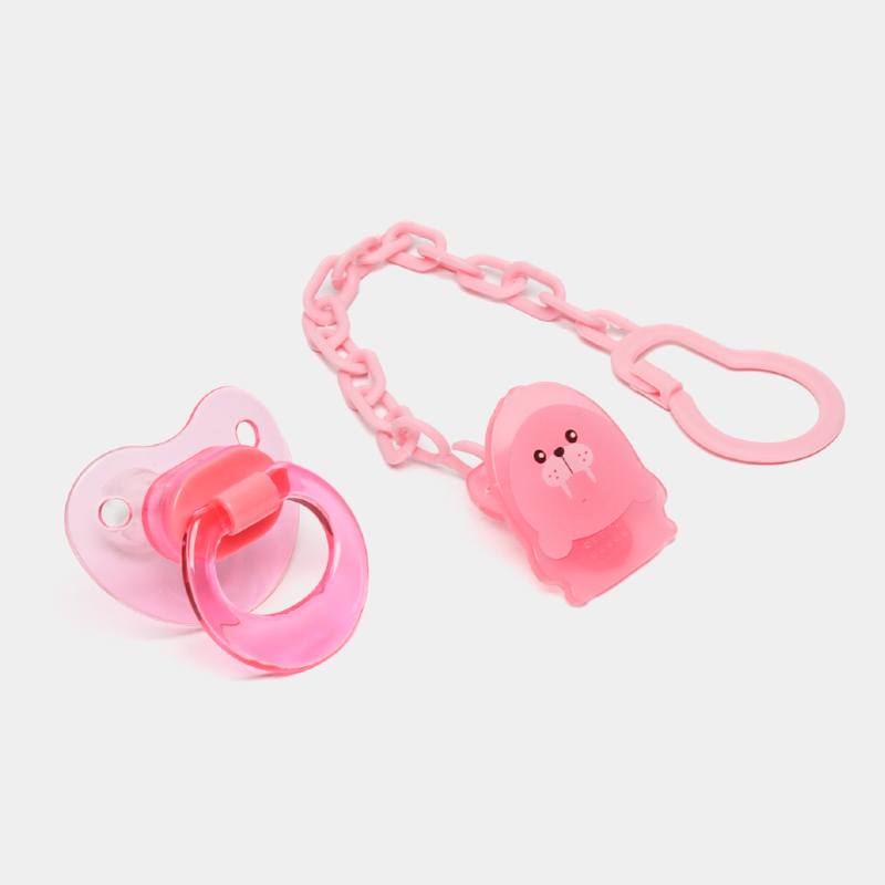 Discover the perfect blend of comfort and convenience with our Baby Pacifier with Chain. Keep your little one soothed and stylish, while ensuring the pacifier is always within reach. Say hello to worry-free outings and adorable accessories! Buy Now at Babyfairy.pk