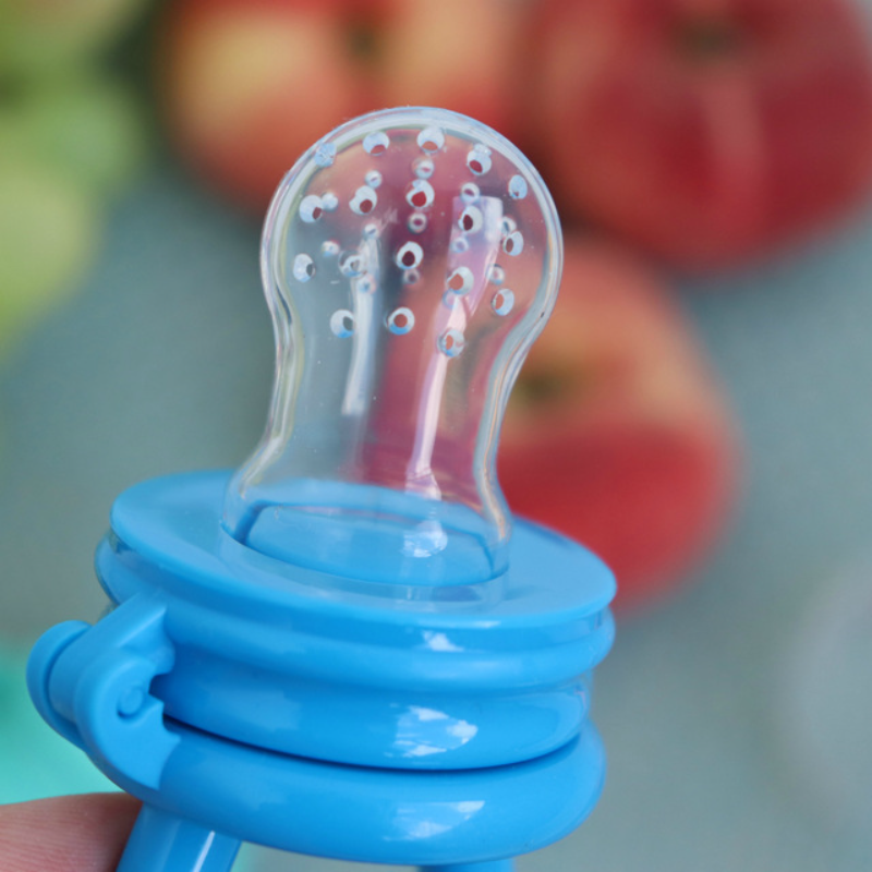 Introduce your baby to nutritious solid foods with our innovative Fruit Feeder Pacifier! This image showcases our BPA-free pacifier filled with fresh fruit chunks, ensuring a safe and enjoyable feeding experience for your little one. Designed to promote healthy eating habits from an early age, our pacifier is easy to use and clean. Say goodbye to messy feeding times and hello to happy, healthy babies! Shop now for the perfect feeding solution for your infant. #BabyFeeding #HealthyEating #BabyFood