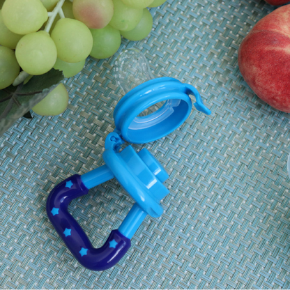 Introduce your baby to nutritious solid foods with our innovative Fruit Feeder Pacifier! This image showcases our BPA-free pacifier filled with fresh fruit chunks, ensuring a safe and enjoyable feeding experience for your little one. Designed to promote healthy eating habits from an early age, our pacifier is easy to use and clean. Say goodbye to messy feeding times and hello to happy, healthy babies! Shop now for the perfect feeding solution for your infant. #BabyFeeding #HealthyEating #BabyFood