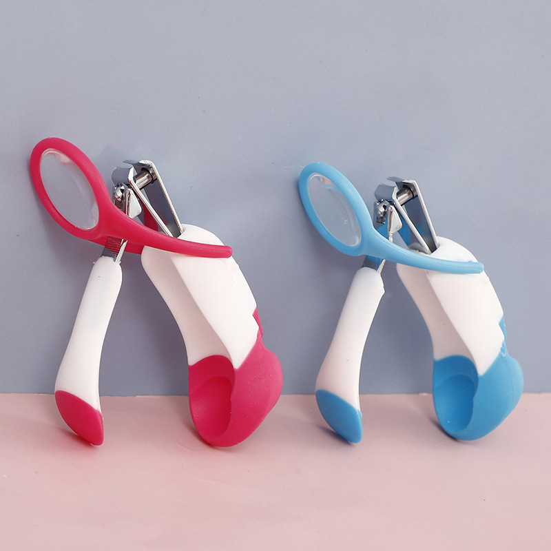 Ensure safe and precise nail trimming for your baby with our Baby Nail Cutter featuring a built-in magnifying glass. Trim with confidence and ease. Perfect for delicate nails. Available at Babyfairy.pk. Order yours now!