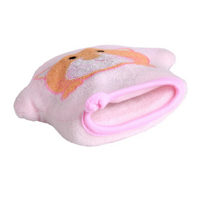 Make bath time fun with the Cute Soft Baby Bath Sponge Glove, featuring adorable animal prints and a soft sponge material. Available in charming sky blue and baby pink colors, this bath glove is gentle on your baby's delicate skin. Buy now from babyfairy.pk for a delightful bath experience.