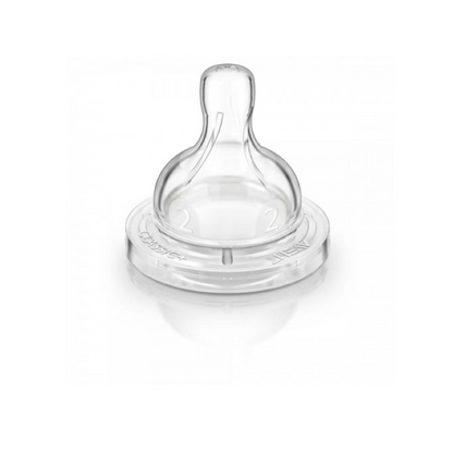 Discover the perfect fit for your baby's feeding journey with Phillips Avent Nipple. Explore our range of soft, durable nipples designed to mimic the natural feel of breastfeeding. Find the ideal flow rate and shape to support your little one's comfort and development. Shop now from Babyfairy.pk