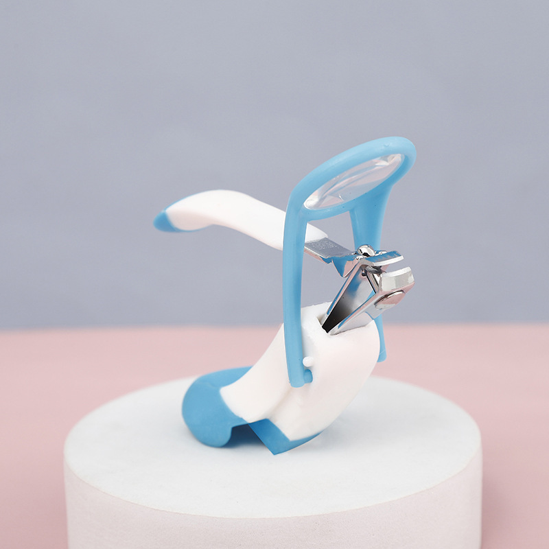 Ensure safe and precise nail trimming for your baby with our Baby Nail Cutter featuring a built-in magnifying glass. Trim with confidence and ease. Perfect for delicate nails. Available at Babyfairy.pk. Order yours now!