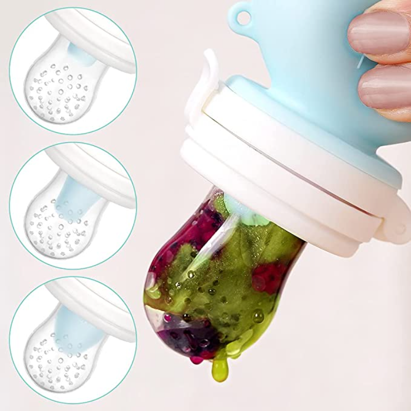 Discover the perfect blend of safety and innovation with our Rabbit Design baby fruit feeder featuring an inflatable squeezer. Introduce your little one to a world of flavors while ensuring a mess-free feeding experience. Shop now for a delightful journey into nutritious exploration! Buy now at Babyfairy.pk