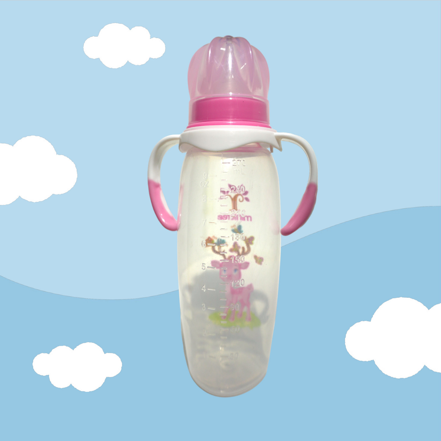 Our slim-neck baby feeder is perfect for breast milk, formula, or water, encouraging self-feeding and helping your baby develop motor skills. With cheerful funky designs, dual easy-grip handles, and a secure lid, it’s the ideal companion for feeding at home or on the go. Made from high-quality, BPA-free materials, this feeder is safe, easy to clean, and sure to become your child's favorite.