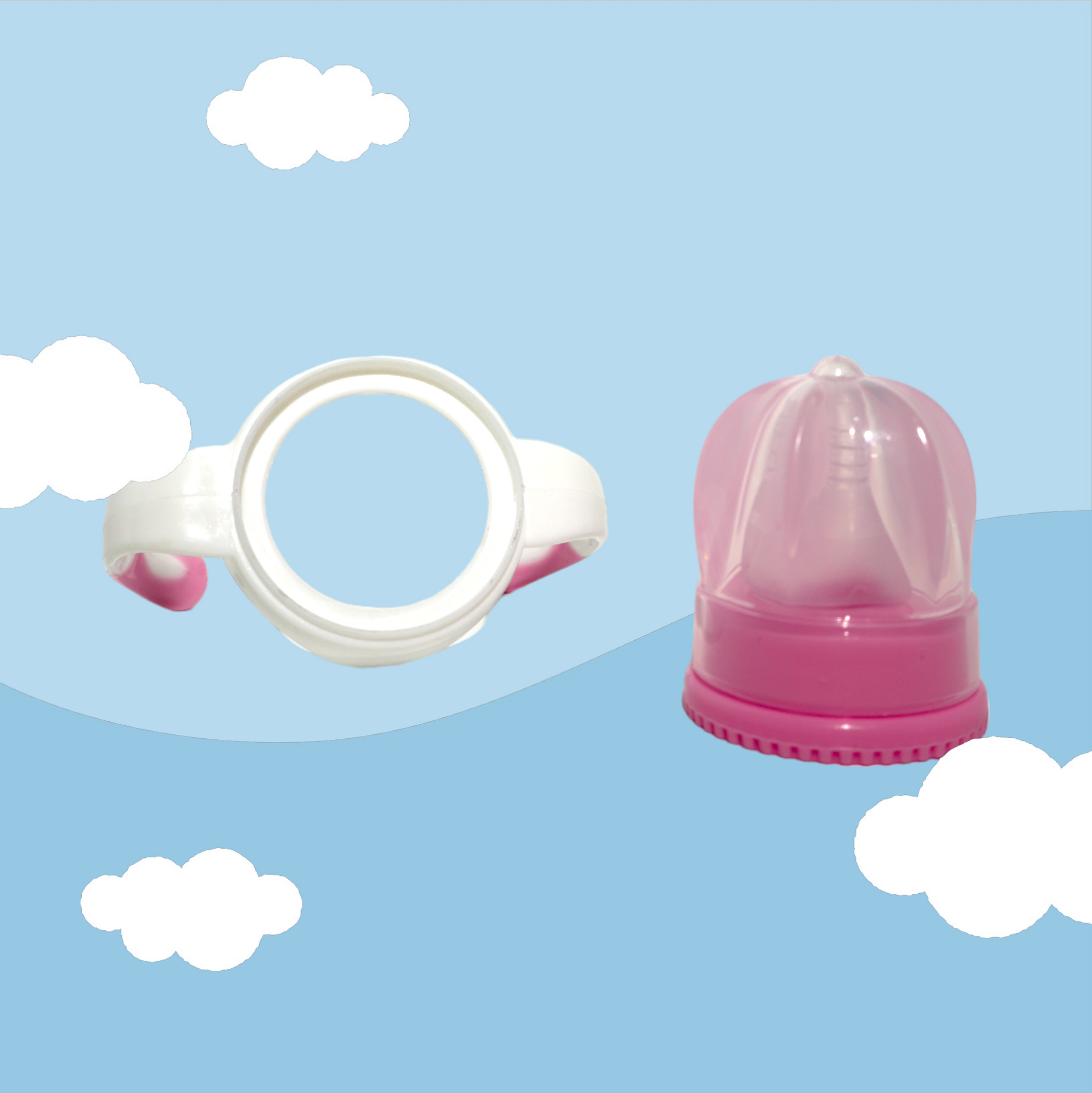 Our slim-neck baby feeder is perfect for breast milk, formula, or water, encouraging self-feeding and helping your baby develop motor skills. With cheerful funky designs, dual easy-grip handles, and a secure lid, it’s the ideal companion for feeding at home or on the go. Made from high-quality, BPA-free materials, this feeder is safe, easy to clean, and sure to become your child's favorite.